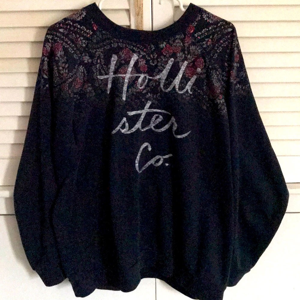 Floral Hollister Pullover